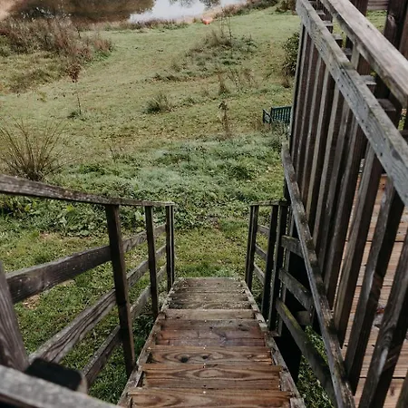 Prázdninový dům Maison Surplombant L'etang Avec Bain Nordique